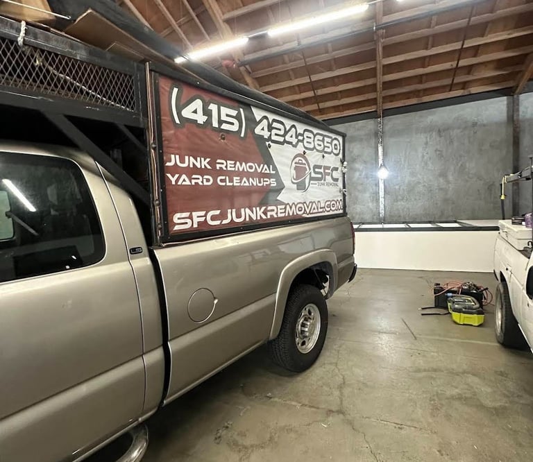 SFC Junk Removal: Restaurant equipment hauling near me in SF 94133.