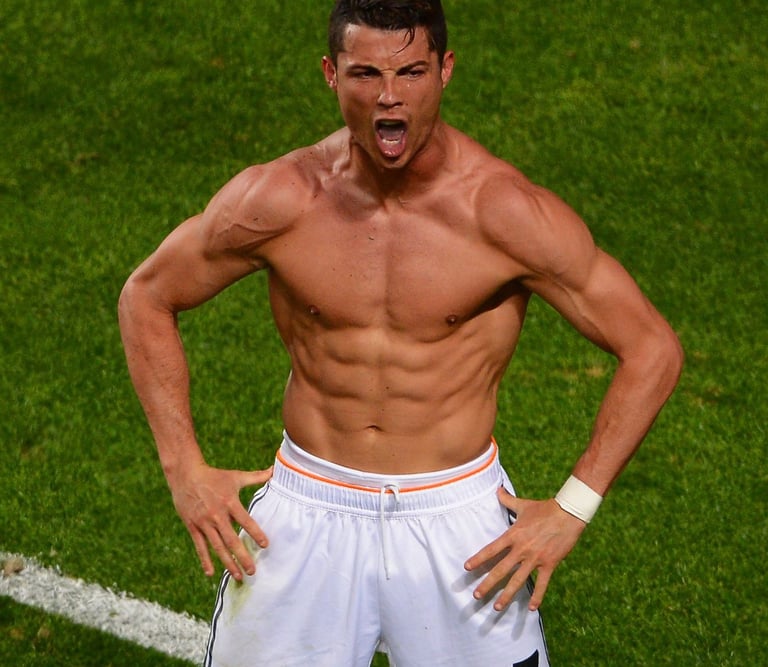 ronaldo sylwetka