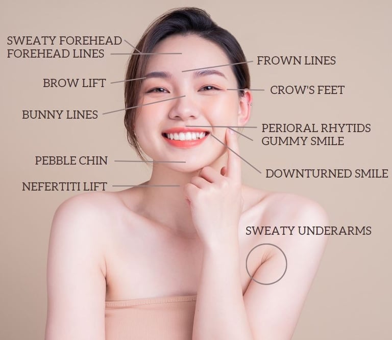 botox treatment botox injections singapore aesthetic clinic