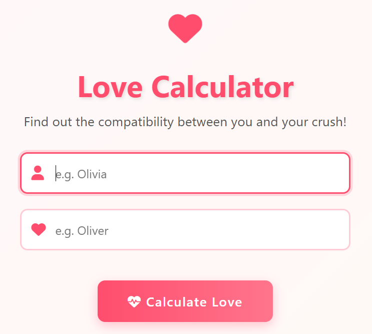 Love Calculator