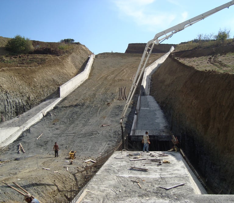 Tekirdağ Naipköy Dam, Türkiye