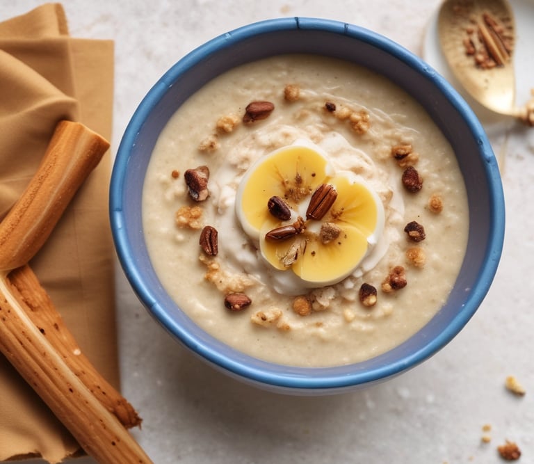 Bright, natural photo of a fresh, colorful dish on a rustic wooden table.