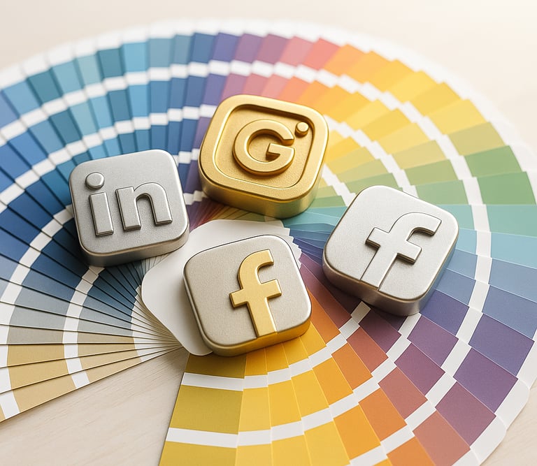 SoMe pakker med grafisk indhold – LinkedIn, Google, Facebook