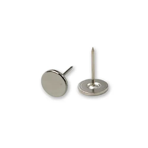 Metal pin for RF and AM security tags
