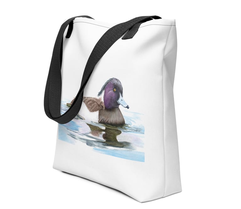 Tufted Duck Design Tote Bag
