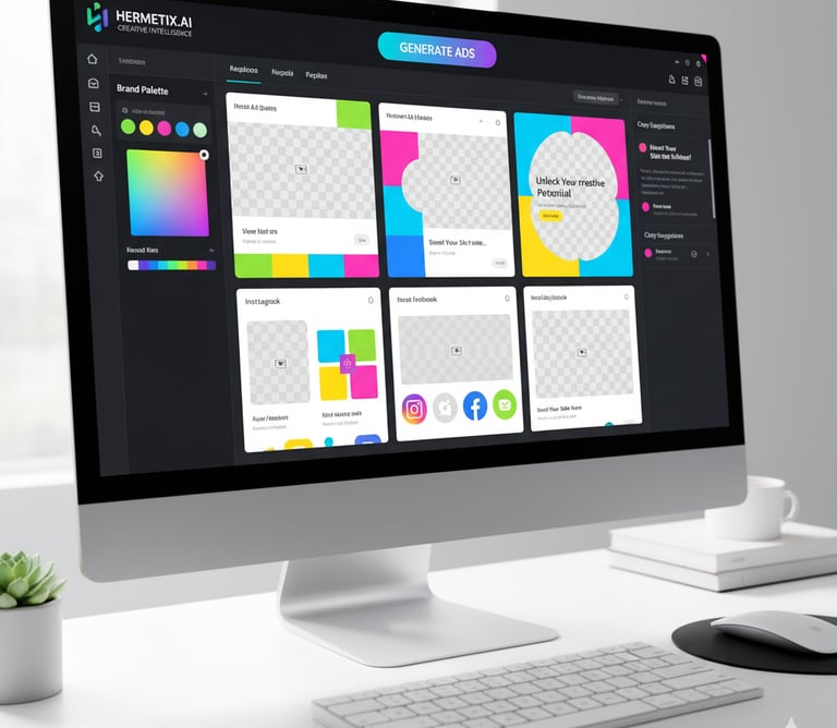 Canva Pro AI creating automated brand visuals and captions for marketers learning the best AI course