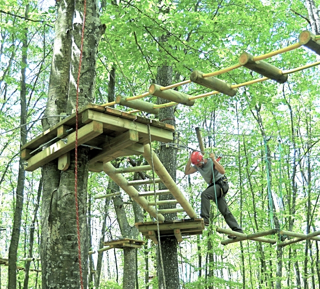 percorso Carpegna Park, parco avventura carpegna, divertimento per i bambini