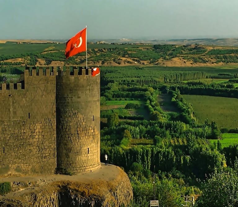 Diyarbakır'da Gezilecek Yerler | Keçi Burcu Seyir Terası