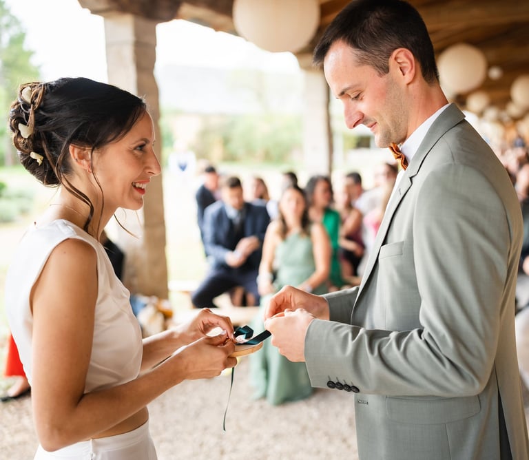 Quentin et Laurie mariés en septembre 2025 et testeurs du coffret amidays pour bien préparer son mariage