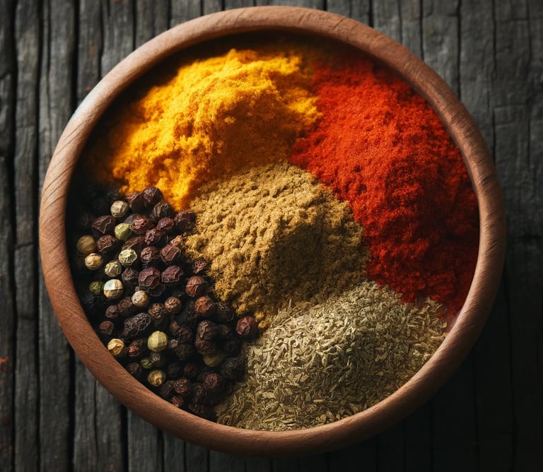 Spices from Afghan farms