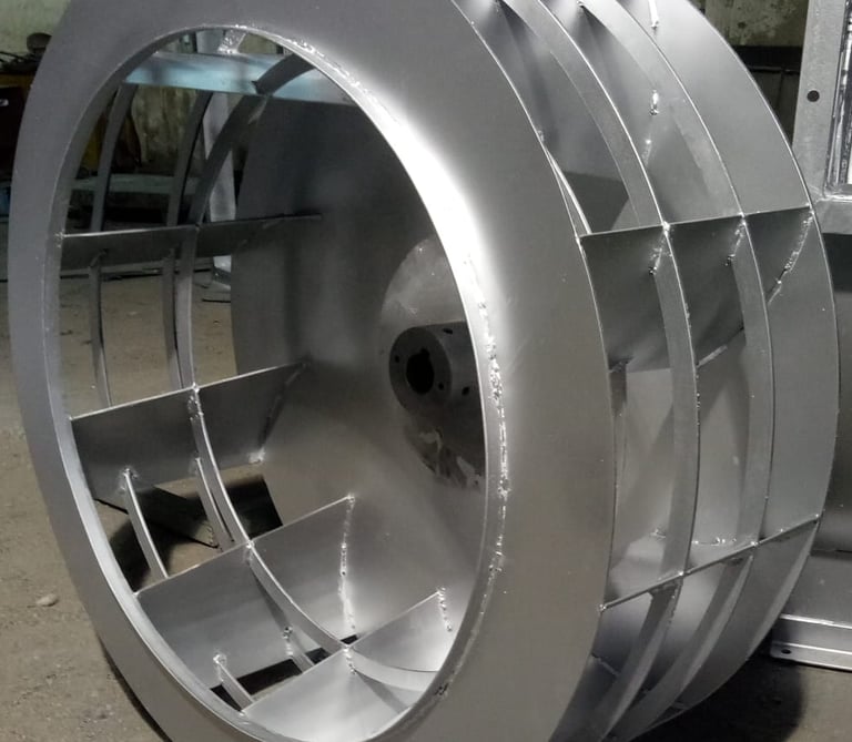 Impeller for Industrial Applications | Primeairtech Engineers And Febricators