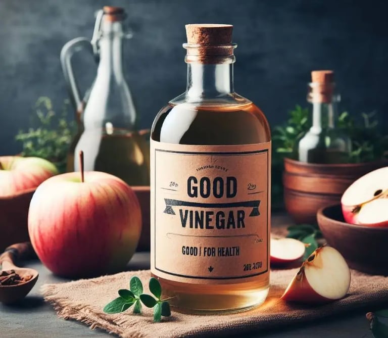 Vinaigre de cidre pour la santé 