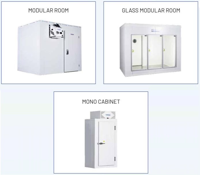 moudlar room, glass madular room and mono cabinet