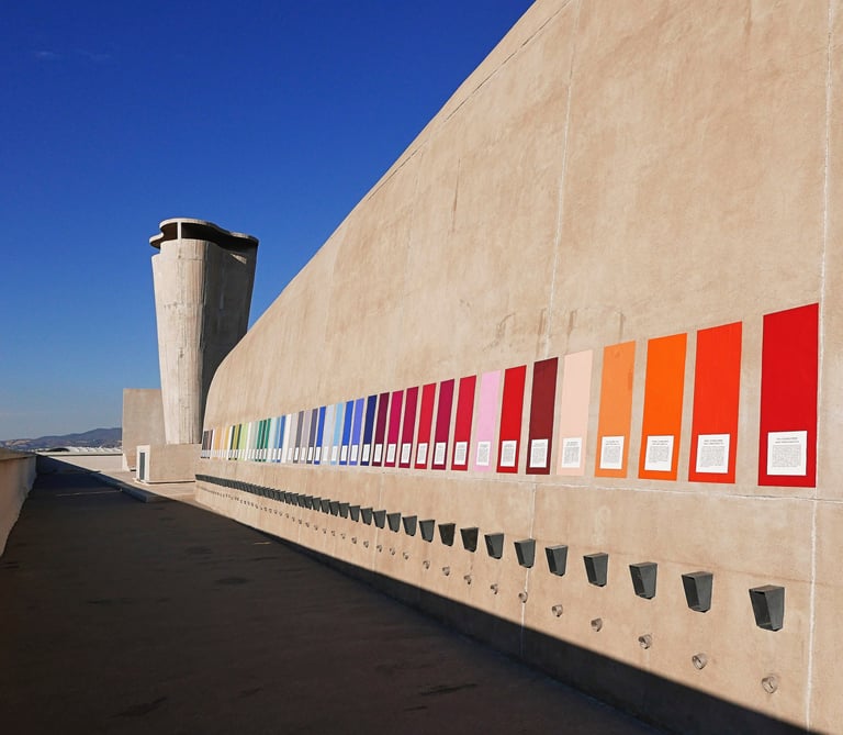 Cité radieuse - Le Corbusier / Marseille - Installation éphémère 2016