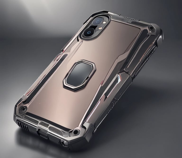 Vibrant floral-patterned phone case displayed against a white background.