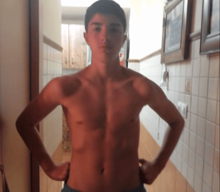 Fisico antes del cambio