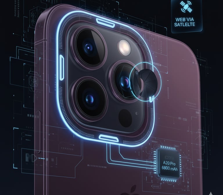 Câmera com Abertura Variável: Fotografia de Elite, A20 Pro, Web via satélite, 6800 mAh