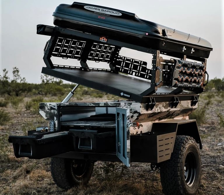 trekker badlands overlanding trailers outdoor outfitters near me