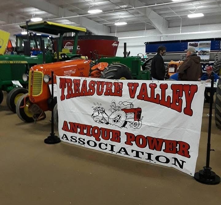 Treasure valley antique tractor display banner