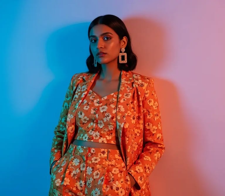 Floral print for Party formals for Women