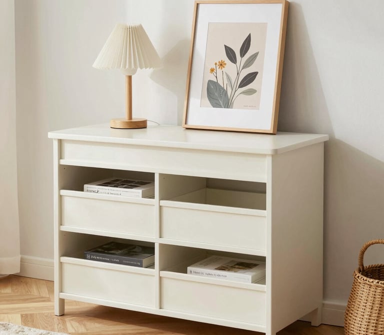 An assortment of health and personal care items in a bright, welcoming setting.