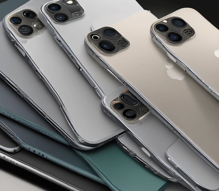 A modern smartphone displaying a vibrant screen with apps