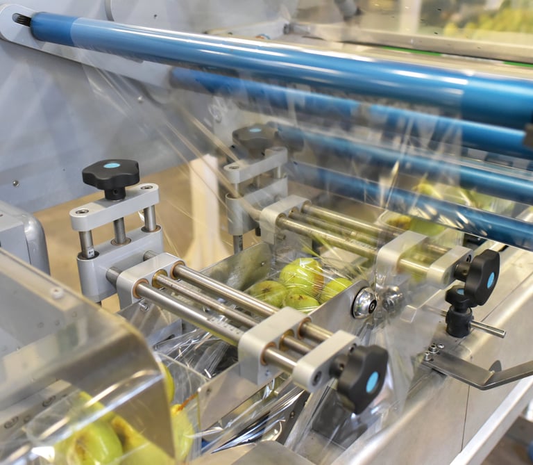 machine that is making roll stock 