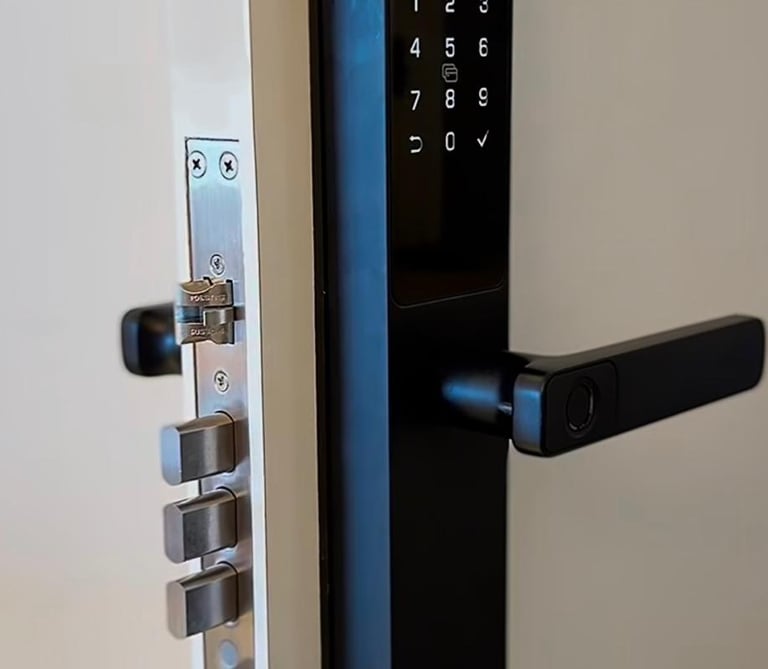 fechadura eletronica senha 