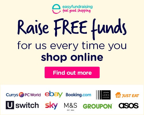 Easy fundraising banner