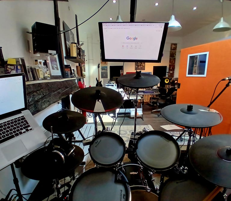 vue large du studio rosebirdstudio