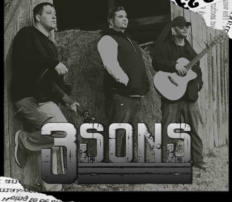 3 sons music lynchburg tennessee outlaw country southern rock neverland mercy get stoned shades of grey