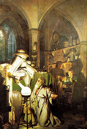 laboratorio alquímico