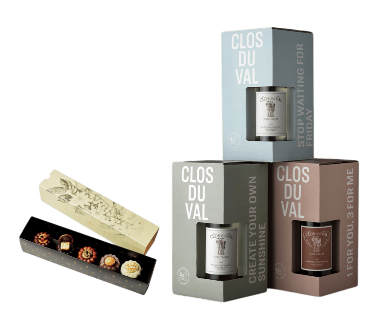 Window Wine Box and Canelé Box