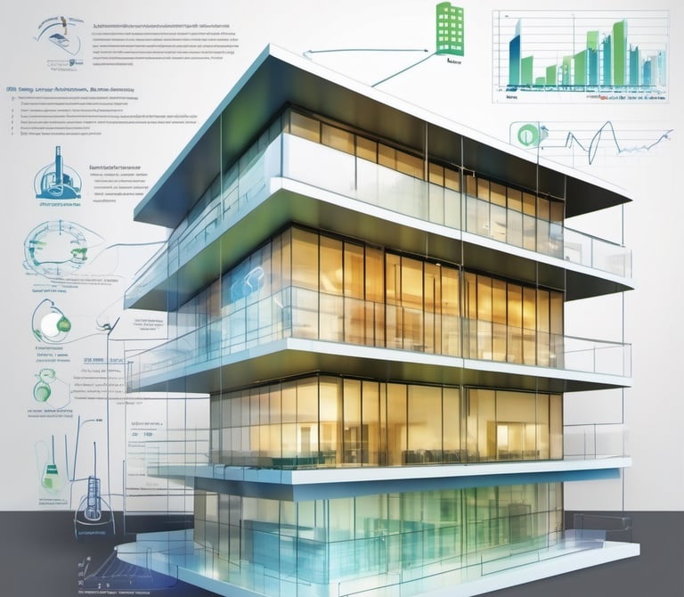 bâtiment tertiaire avec une bonne performance énergétique