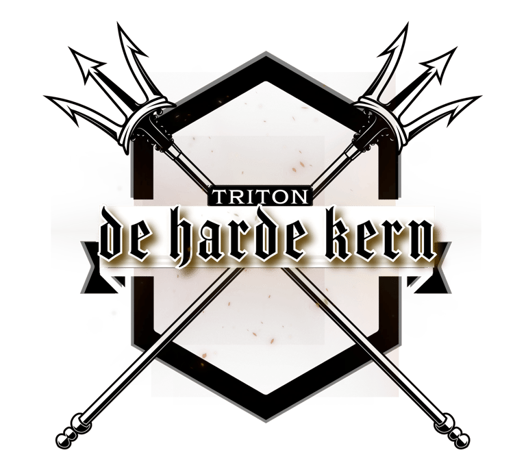 Triton De Harde Kern embleem 
