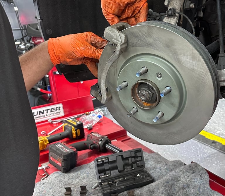 brake pad replacement