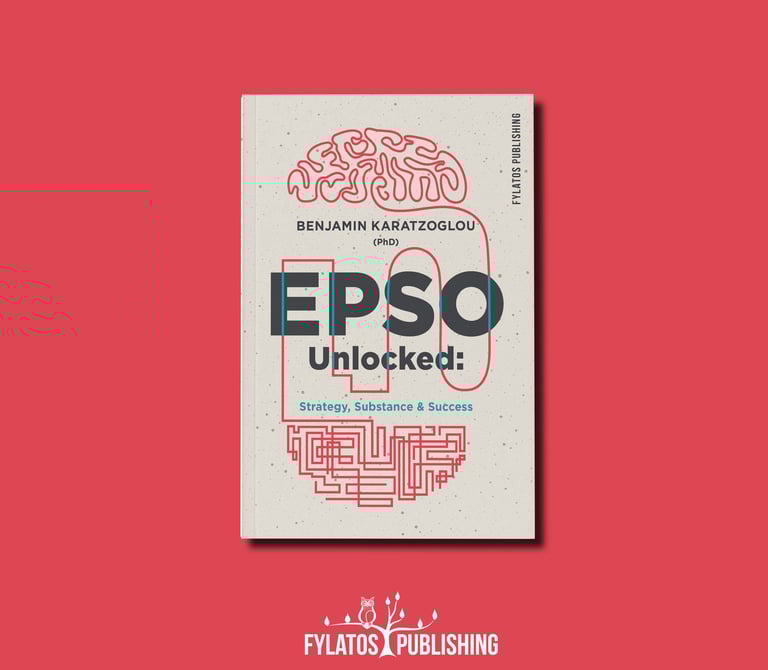 EPSO Unlocked presentation of the book