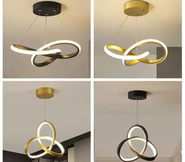 3 Cores Moderno Led Pingente Lâmpada De Teto Lustre Para Corredor Sala Estar Quarto Cozinha