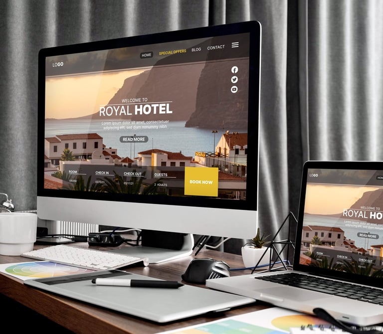 Páginas diseñadas específicamente para captar y convertir visitantes en clientes.