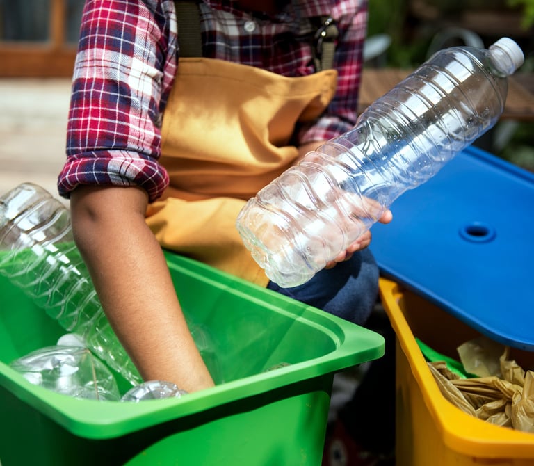 Separação de resíduos