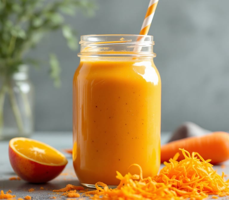 orange smoothie