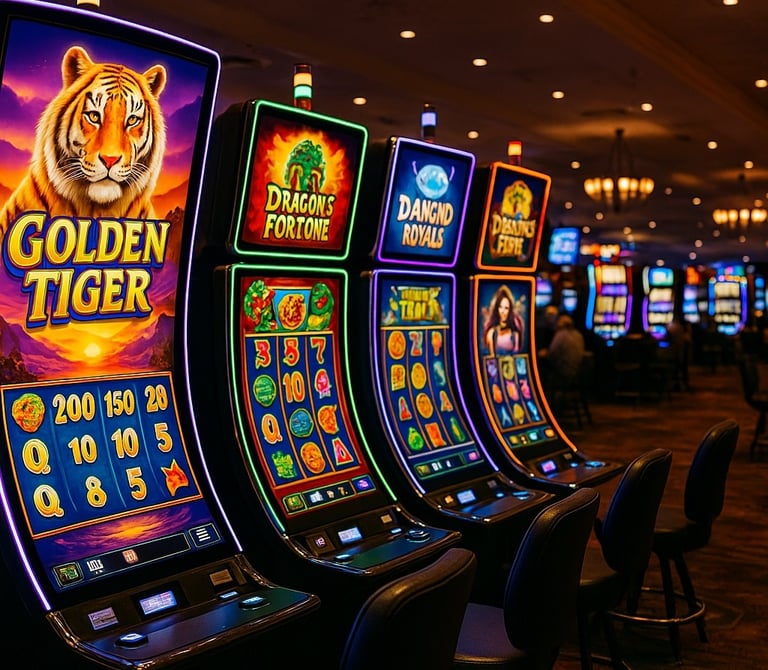 clarartech’s slot machine displays