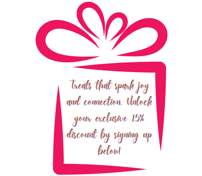 An image of a gift box with a prompt for discount.