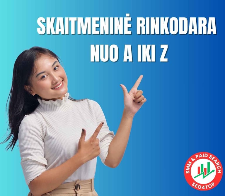 Skaitmeninė rinkodara nuo A iki Z