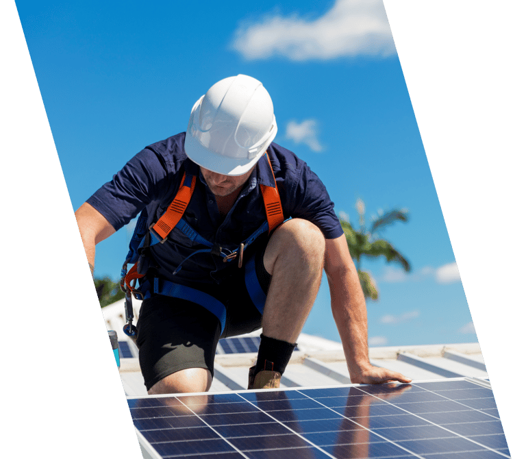 construction, one of our service process of solar installation