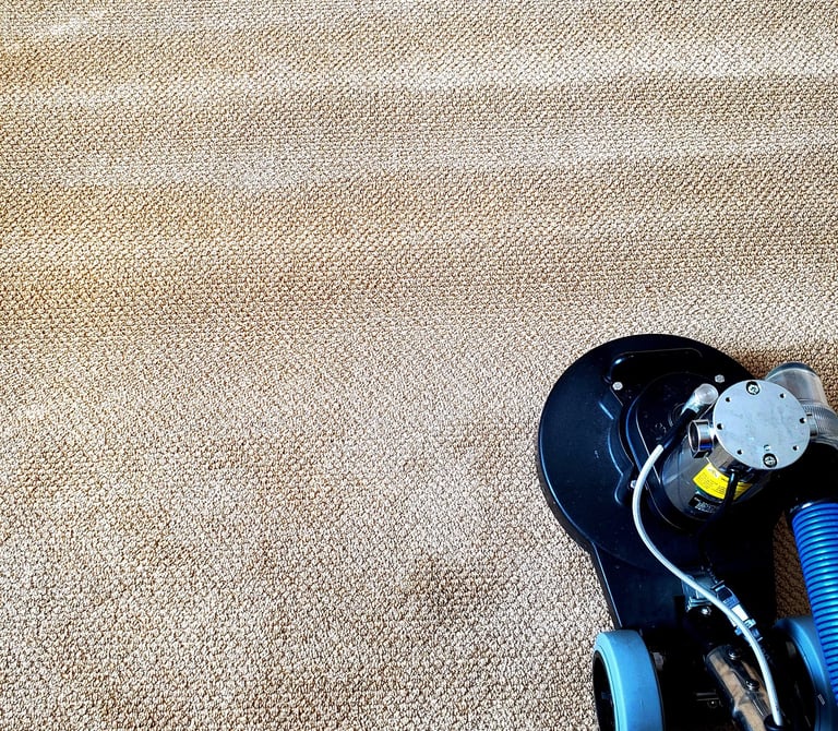 Organic Carpet Cleaning using the Tornado Powerhouse