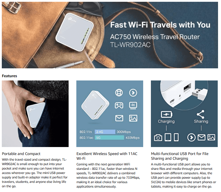 TP-Link smart travel accessories