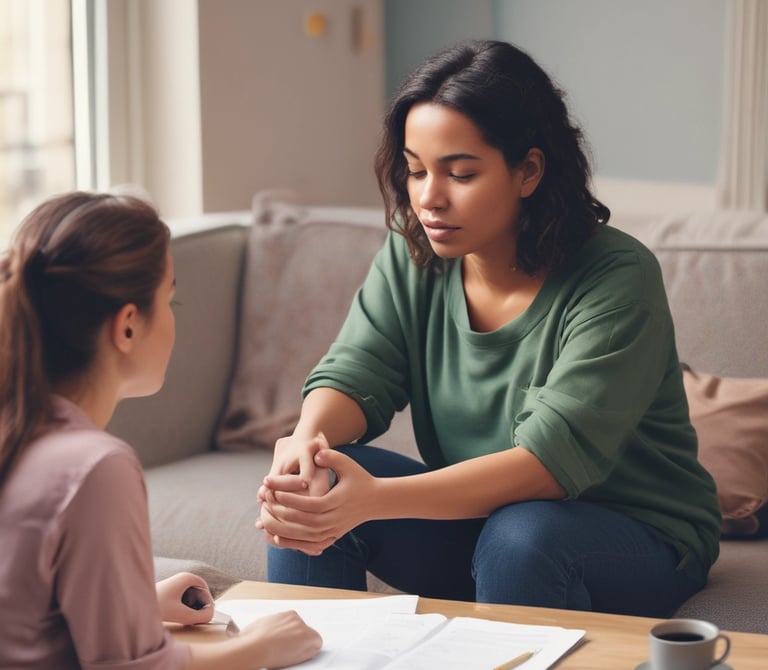 Therapy support mental health assessment