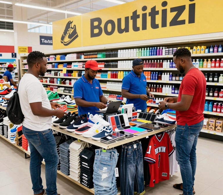 Close-up of sleek modern electronics gadgets glowing softly against a dark background.