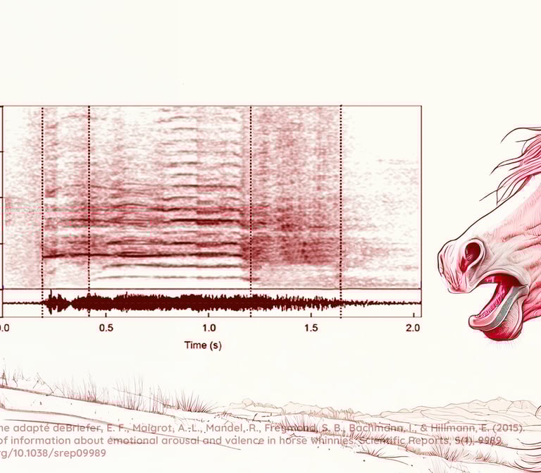 emotions cheval etude theorie
